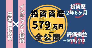 投資歴2年半/資産579万円/2023年2月のポートフォリオ全公開！