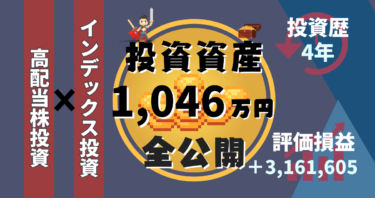資産1046万円/272万円資産が伸びた2024年の投資を振り返りました！